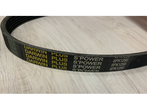 Ремень поликлиновой 6РК-1250 Darwin Plus S POWER в Тюмени